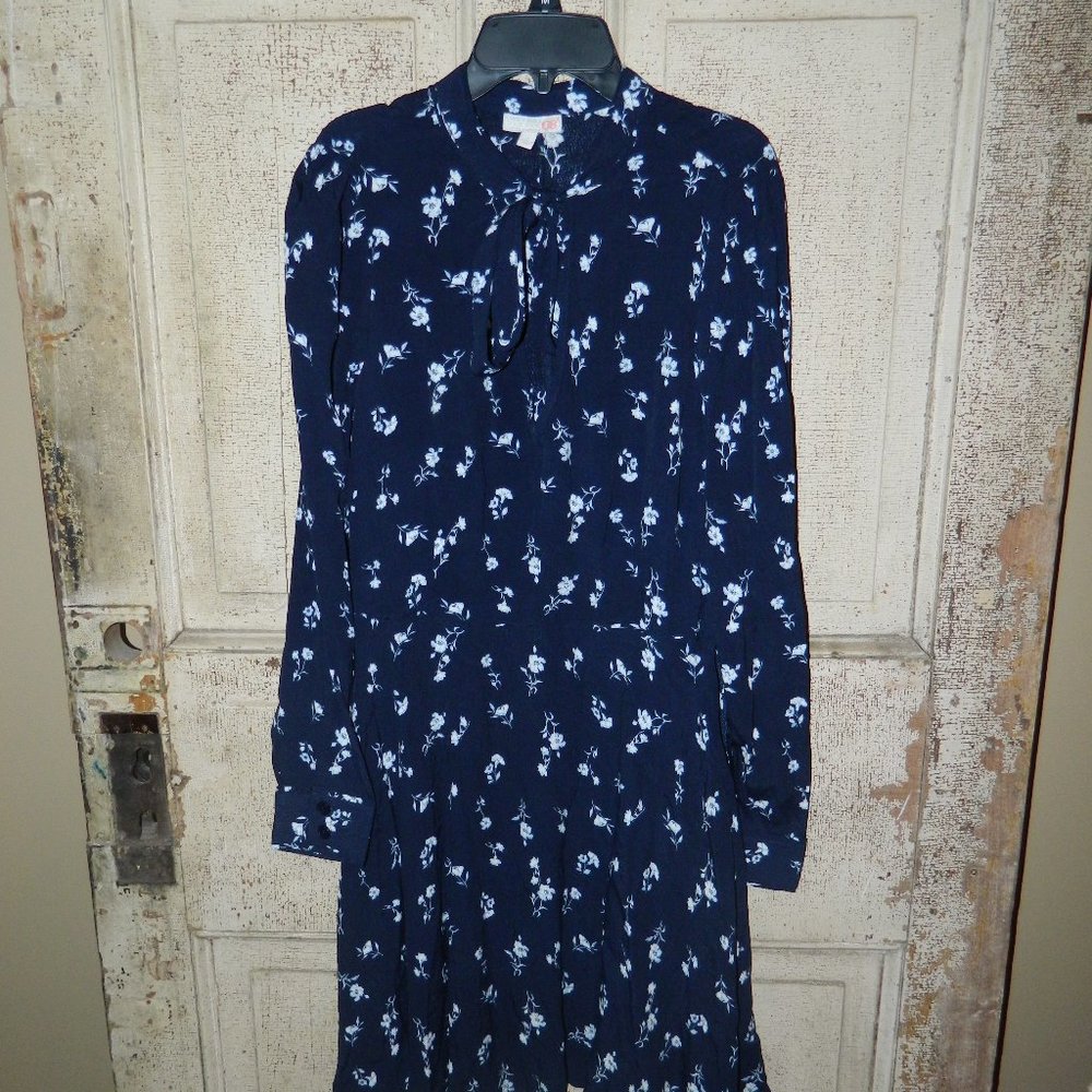 Gianni Bini Midnight Glam Dress Tie at Top Sz L (Y-28)